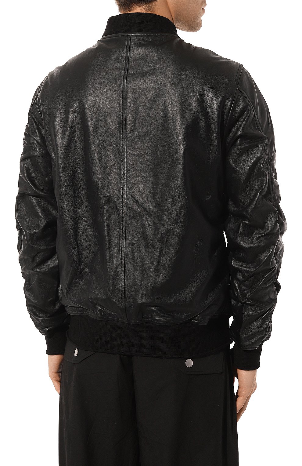 Кожаный бомбер GIORGIO BRATO, арт. GU24S14095, фото 4