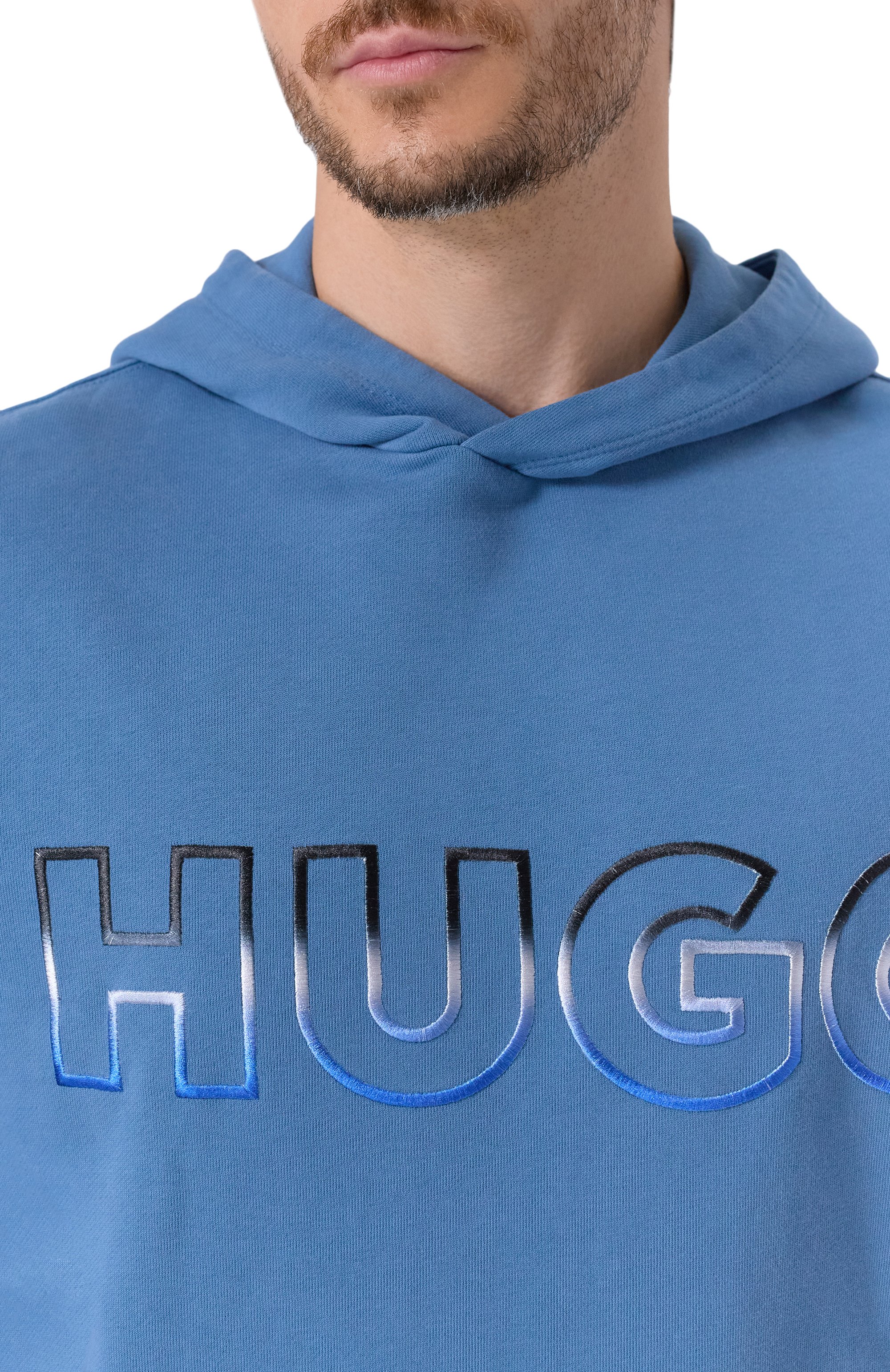 Хлопковое худи HUGO BLUE, арт. 50549151, фото 5