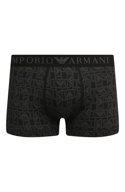 Хлопковые боксеры Emporio Armani 111389/3F506 Чёрный 111389/3F506
