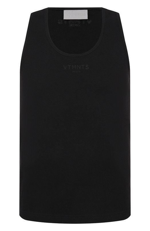 

Хлопковая майка VTMNTS, Чёрный