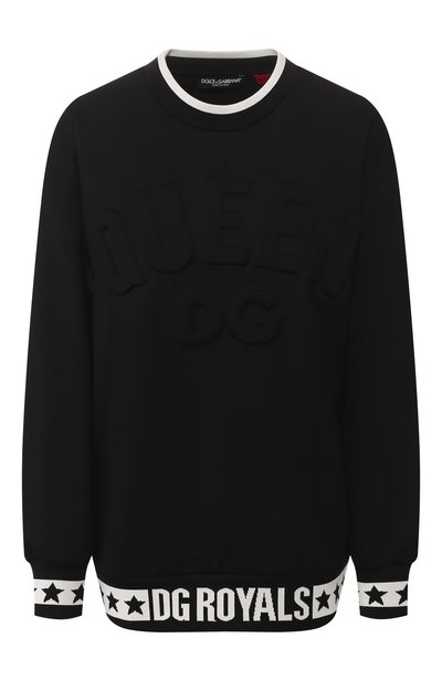 Женский хлопковый свитшот DOLCE & GABBANA, арт. F9G78T/HU7AL