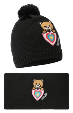 Комплект из шапки и шарфа MOSCHINO, арт. HDX015/LHE18, фото 1