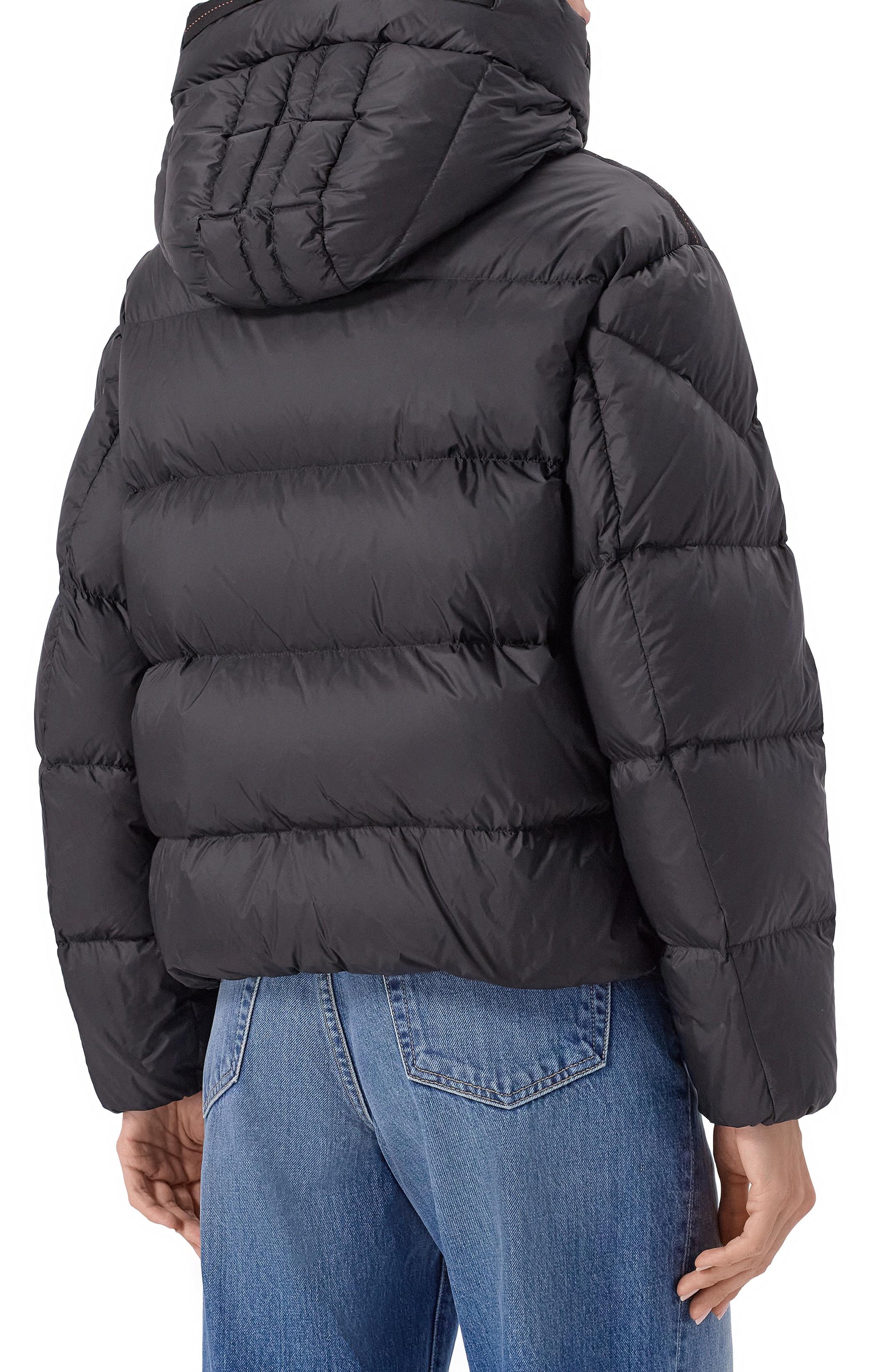 Пуховик PARAJUMPERS черного цвета по цене 86000 руб., арт. 25WMPWPUHY32, фото 4 Пуховик PARAJUMPERS, арт. 25WMPWPUHY32, фото 4