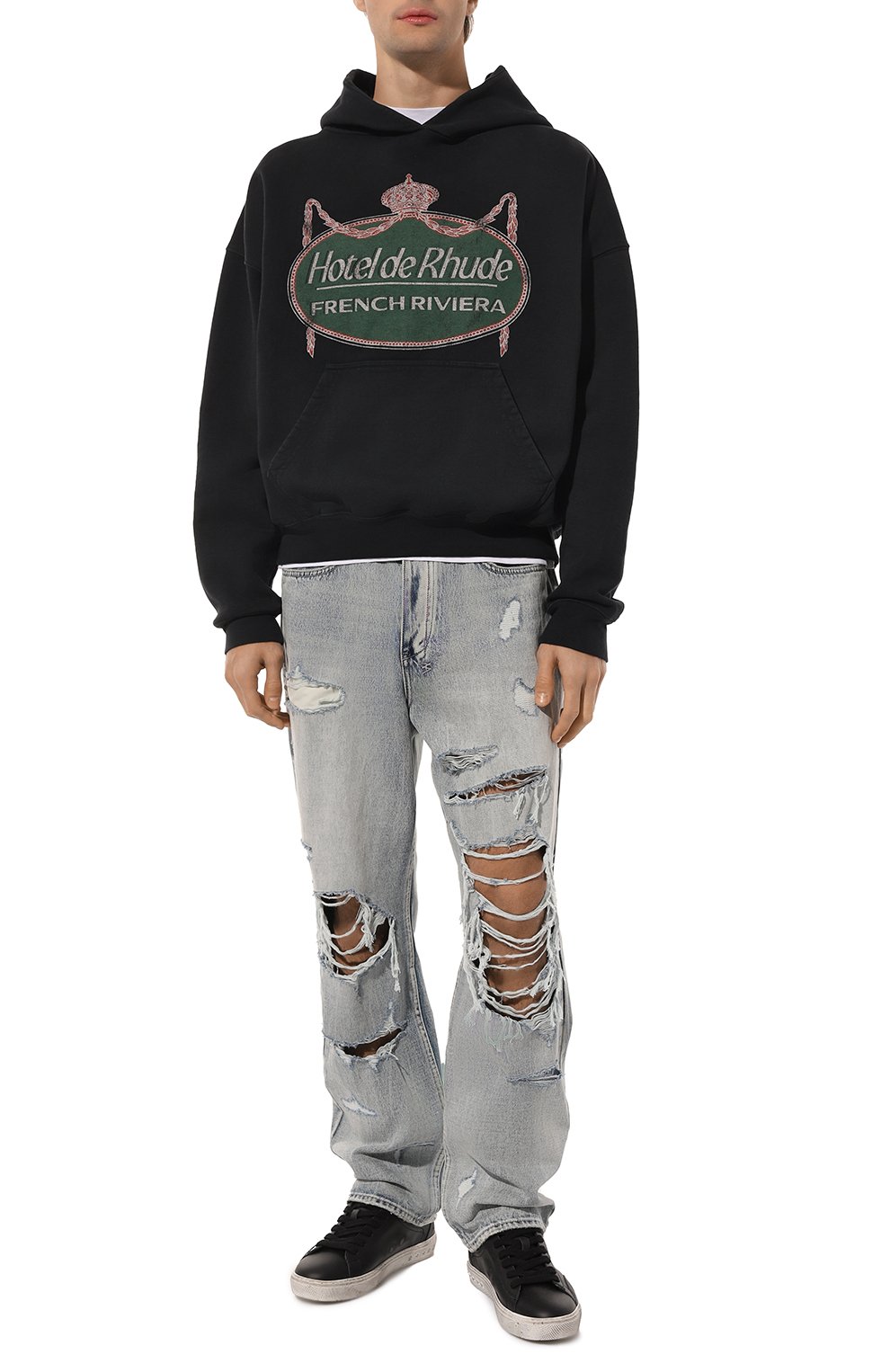 Хлопковое худи RHUDE, арт. RHPS24H004012610, фото 2