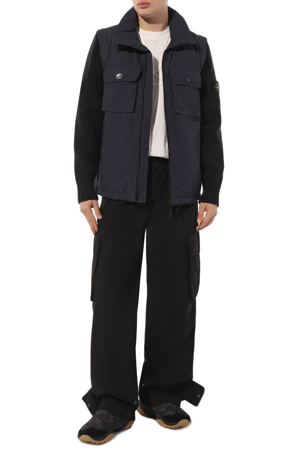 Комбинированная куртка STONE ISLAND, арт. 751543812, фото 2