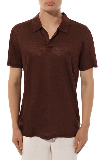 Льняное поло VILEBREQUIN, арт. PYR/E9000, фото 3