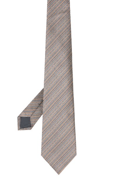 Шелковый галстук ZEGNA разноцветного цвета по цене 18950 руб., арт. Z7D86/1UM, фото 2 Шелковый галстук ZEGNA, арт. Z7D86/1UM, фото 2