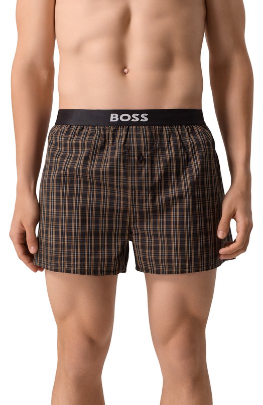 Комплект из двух боксеров BOSS 50535781 Чёрный  50535781 Фото 4