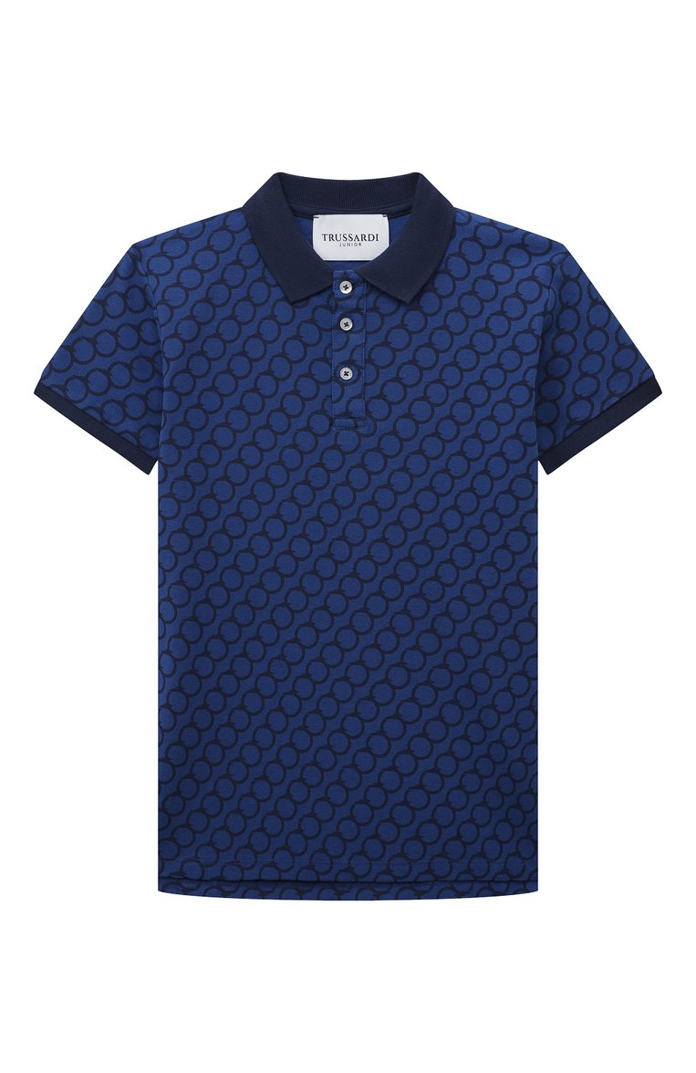 Хлопковое поло TRUSSARDI JUNIOR, арт. TBP23066PO, фото 1