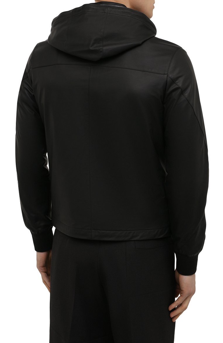 Кожаная куртка ZEGNA, арт. UWPNA/W178, фото 4