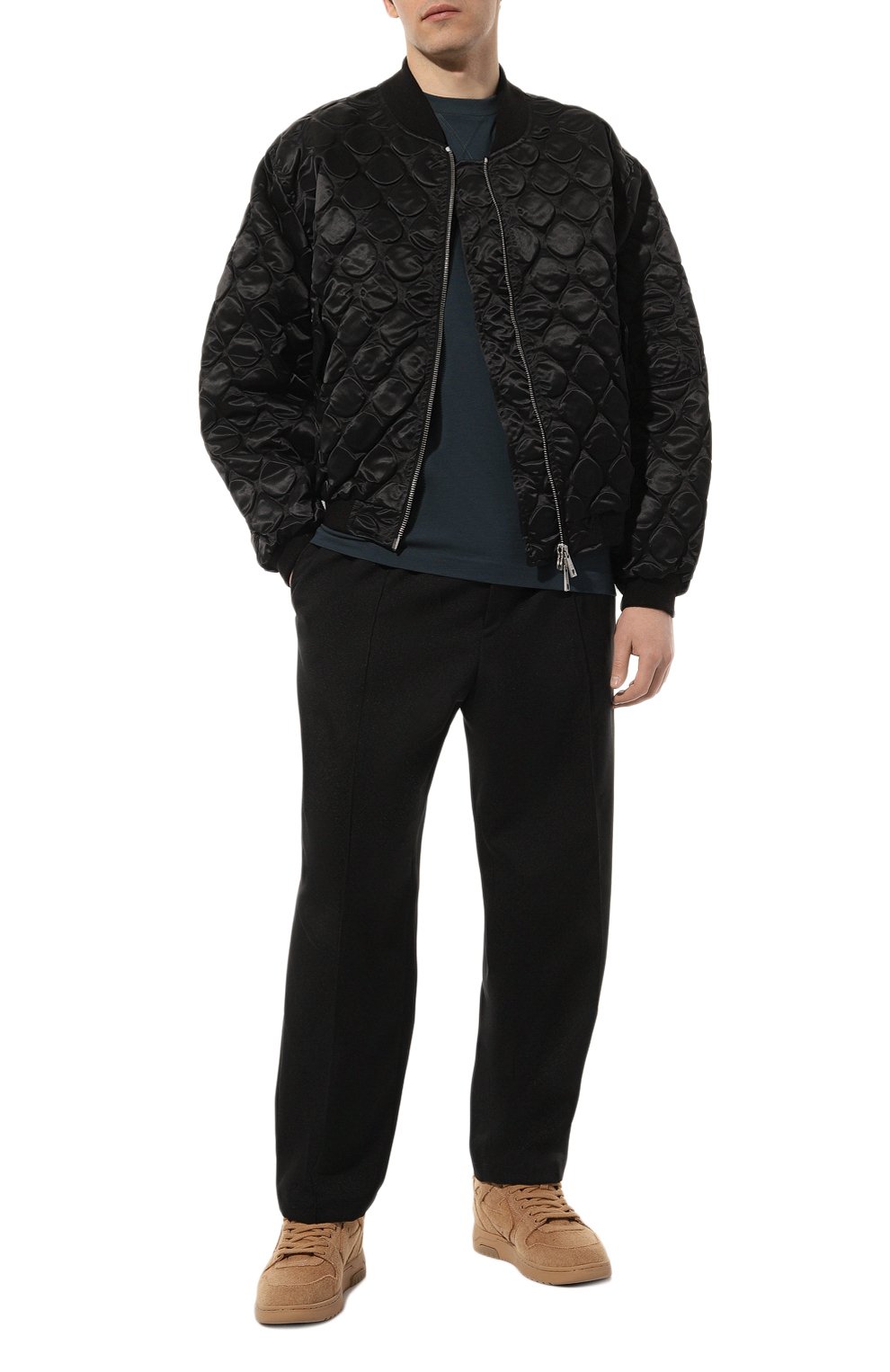 Хлопковая футболка BOSS ORANGE, арт. 50499504, фото 2