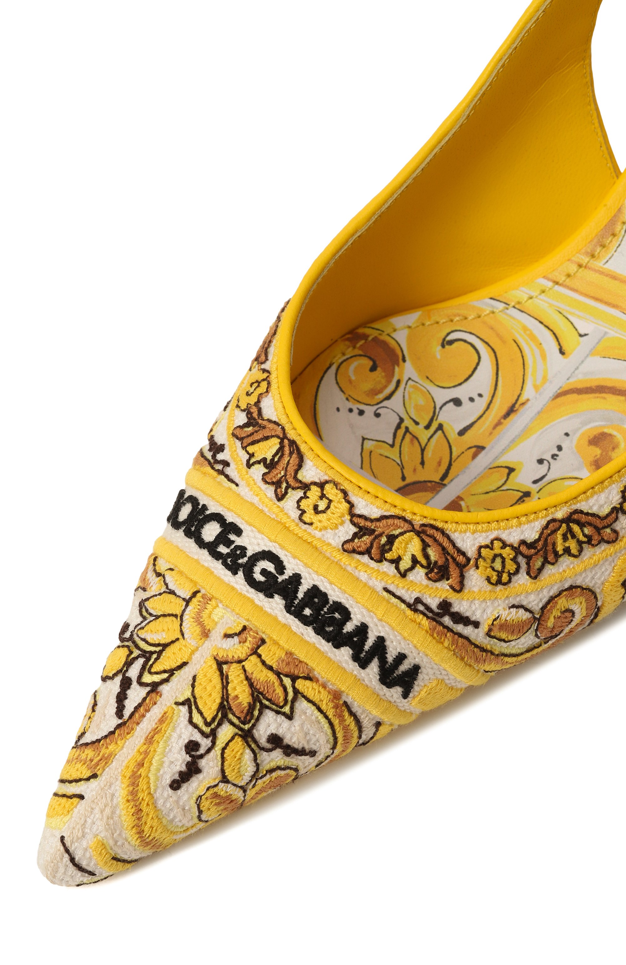 Текстильные туфли lollo 60 DOLCE & GABBANA, арт. CG0815/AV804, фото 7