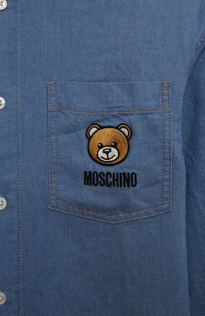 Джинсовая рубашка MOSCHINO, арт. HUC015/L0E22/10-14, фото 3