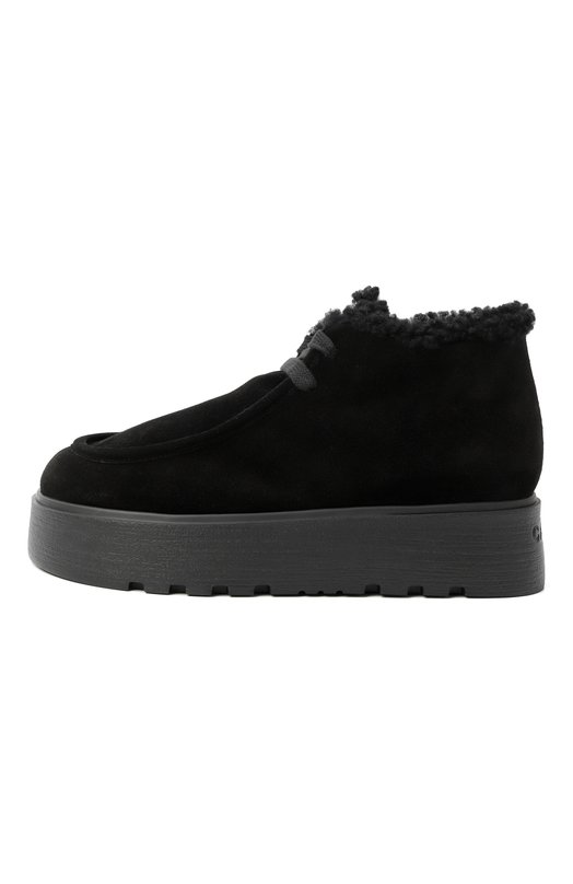 Замшевые ботинки Ale Casadei 2R525A041N/VEL0U Чёрный  2R525A041N/VEL0U Фото 4
