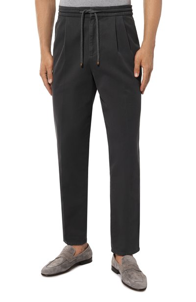 Хлопковые брюки BRUNELLO CUCINELLI, арт. M252DE1710, фото 3