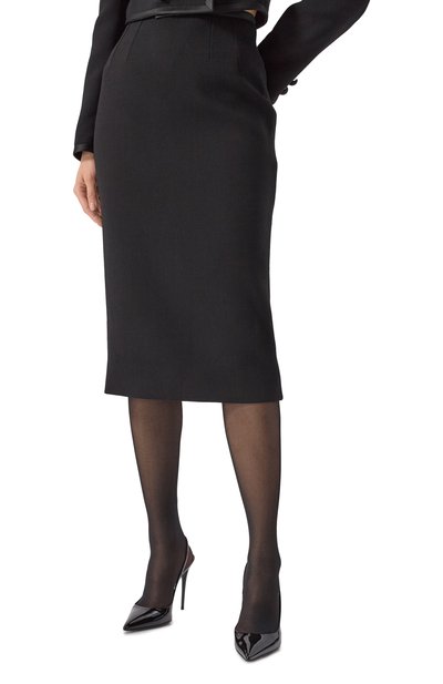 Юбка из шерсти и шелка DOLCE & GABBANA, арт. F4BBPT/FUBD2, фото 3
