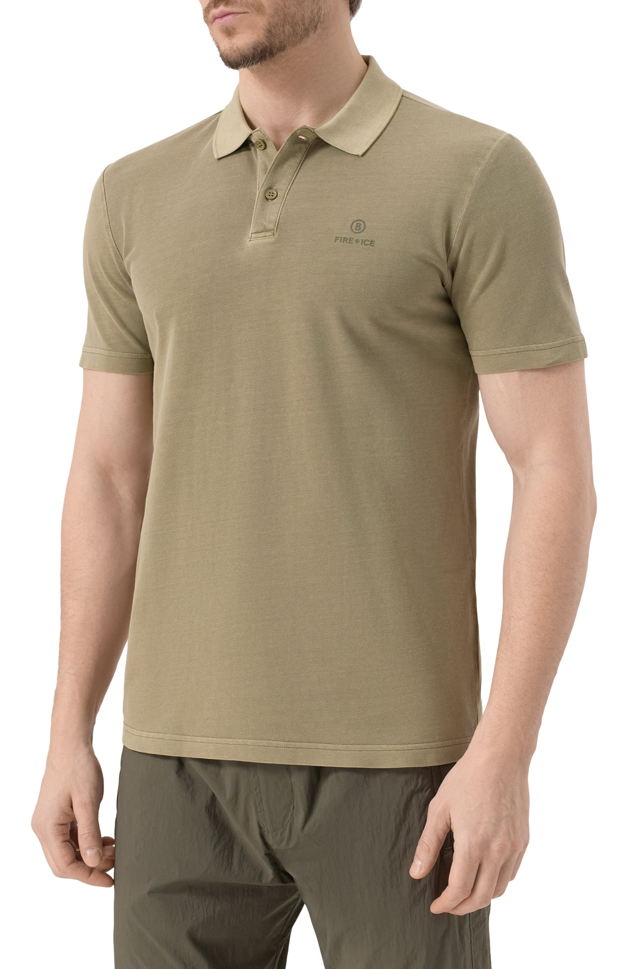 Хлопковое поло BOGNER FIRE+ICE, арт. 54379610, фото 3