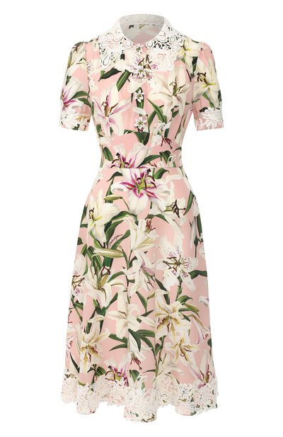 Женское шелковое платье DOLCE & GABBANA, арт. F6E4NZ/HS15F