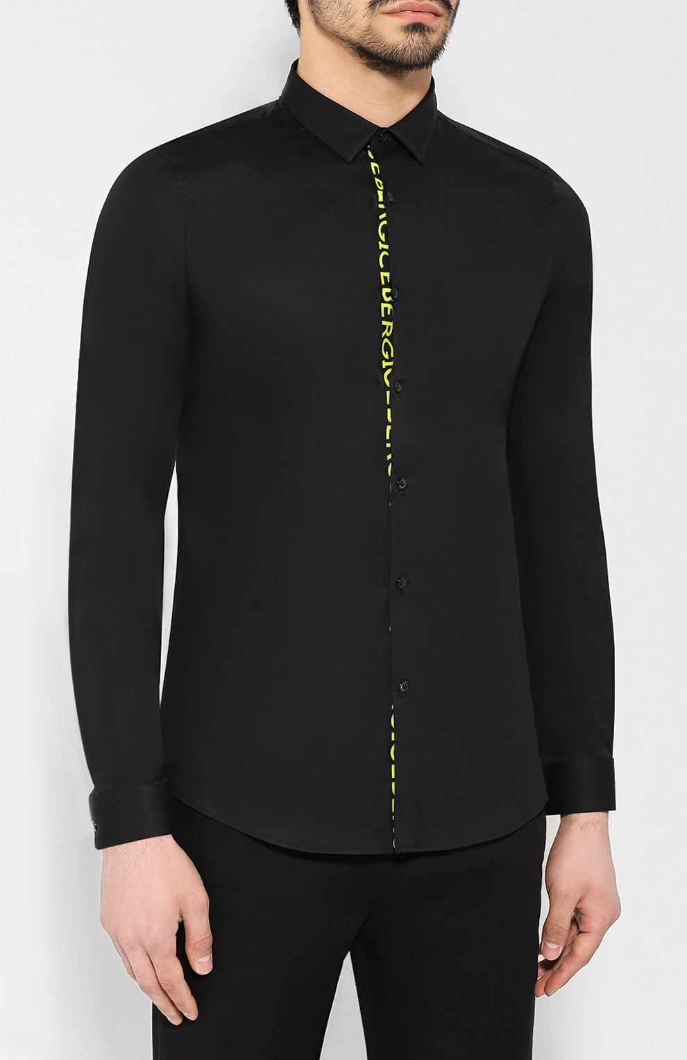 Хлопковая рубашка  ICEBERG, арт. 19E I1P0/G010/6210, фото 3