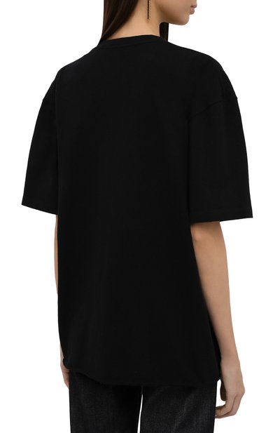 Хлопковая футболка SAINT LAURENT, арт. 660735/Y36FQ, фото 4