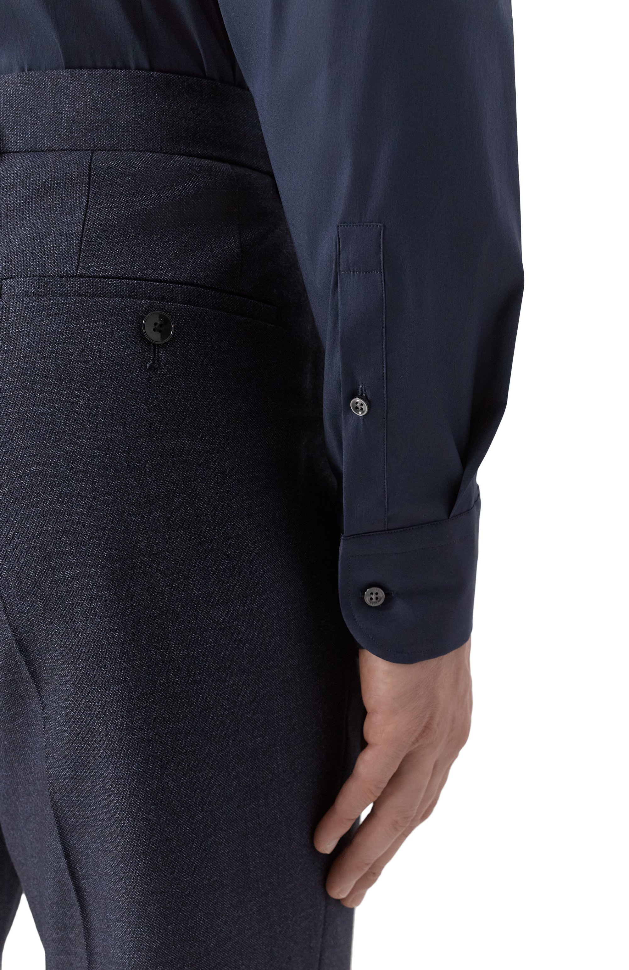 Хлопковая сорочка BOSS, арт. 50479915, фото 5