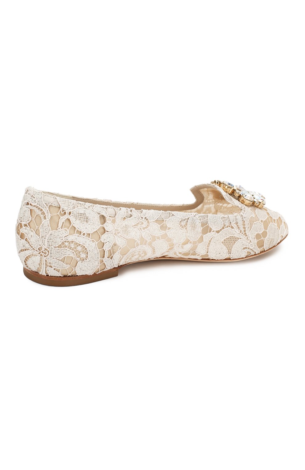 Текстильные балетки rainbow lace DOLCE & GABBANA, арт. CP0010/AL198, фото 4