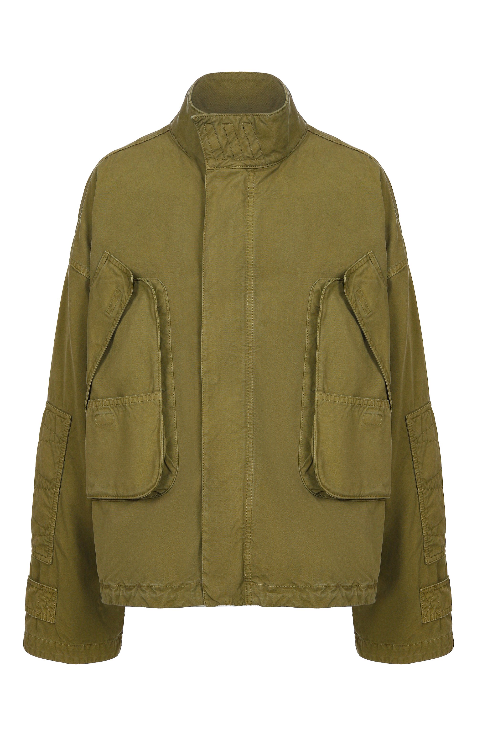 Хлопковая куртка THE ATTICO, арт. 260WCB00103/CCC1230D, фото 1