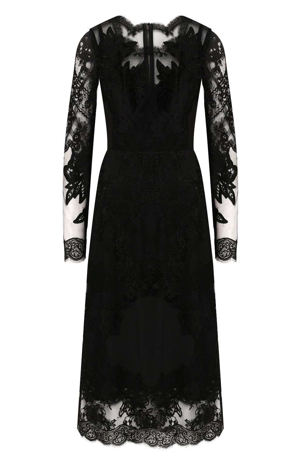 Платье с кружевной отделкой DOLCE & GABBANA, арт. F69G2Z/HPM1M, фото 1