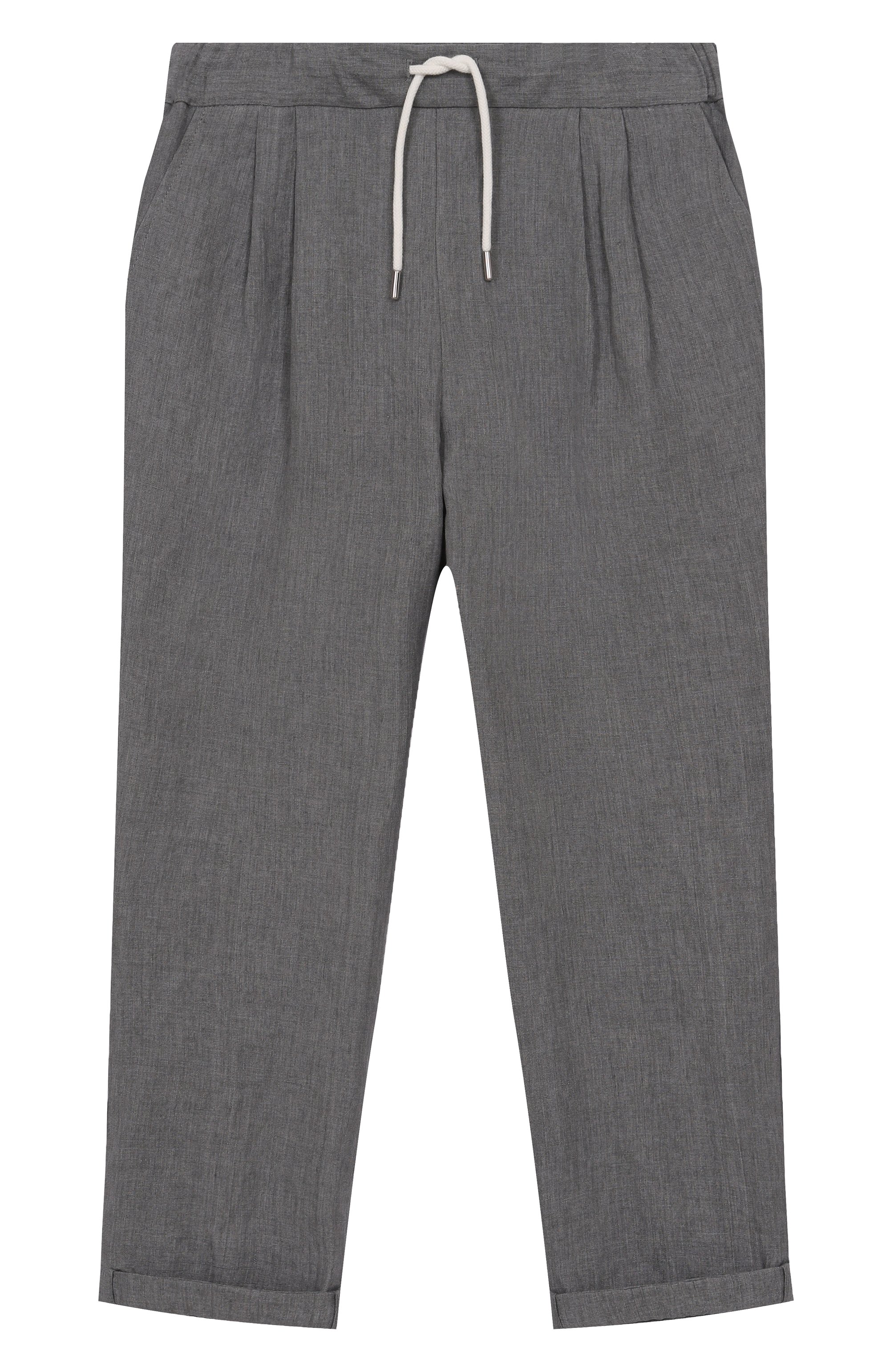 Льняные брюки BRUNELLO CUCINELLI, арт. BH249P113B, фото 1