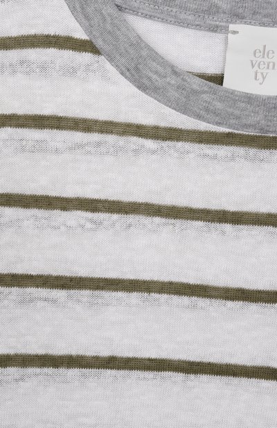 Футболка из вискозы и льна ELEVENTY, арт. EY8P61/J0551, фото 3