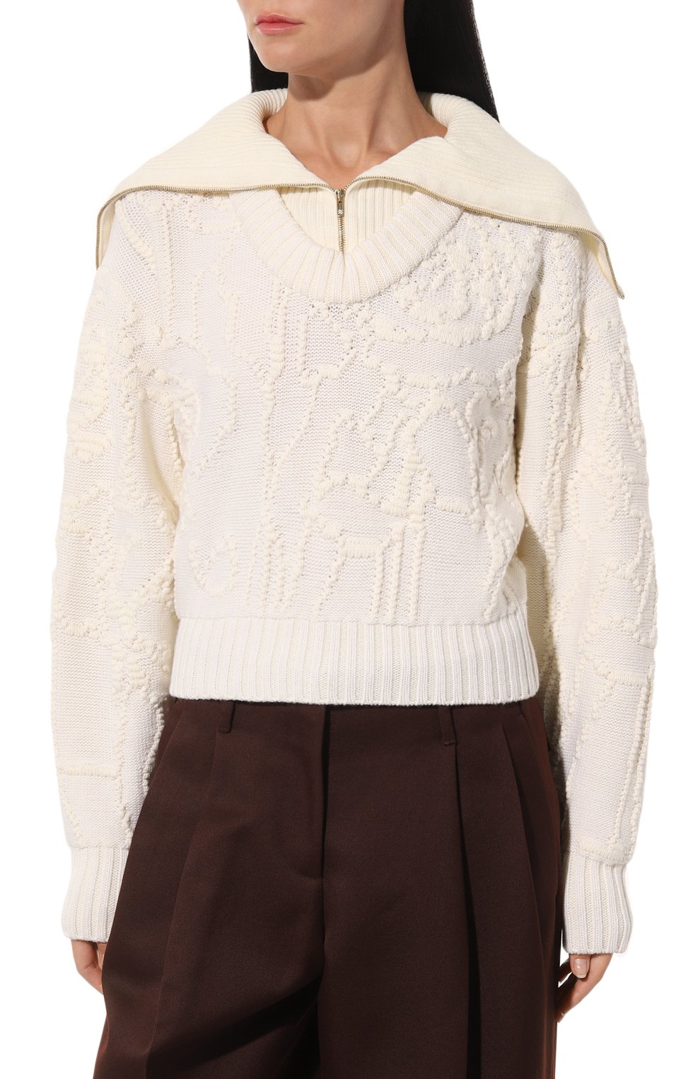 Шерстяной свитер AND THE BRAND, арт. W24-JM019-0702-101, фото 3