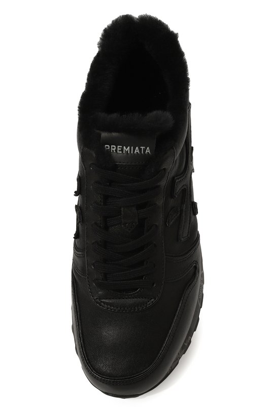 Кожаные кроссовки Miсk Premiata MICK/VAR 7111M Чёрный  MICK/VAR 7111M Фото 6