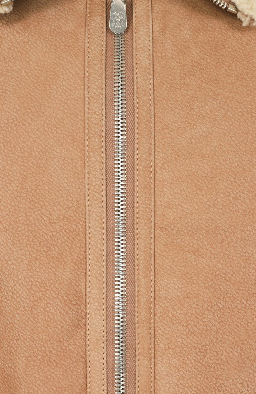 Дубленка из овчины Brunello Cucinelli MPMTU1737 Бежевый  MPMTU1737 Фото 6