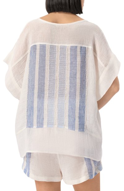 Льняной топ MAURIZIO, арт. W08452979, фото 4