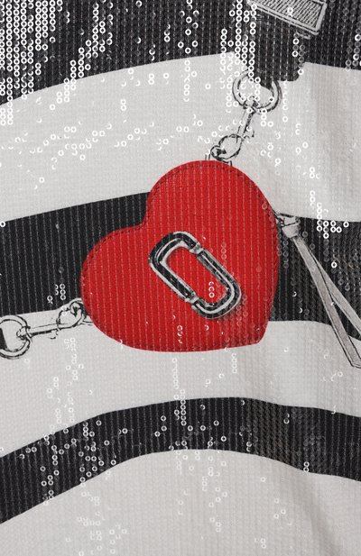 Платье MARC JACOBS (THE) черно-белого цвета по цене 39150 руб., арт. W60601, фото 3 Платье MARC JACOBS (THE), арт. W60601, фото 3