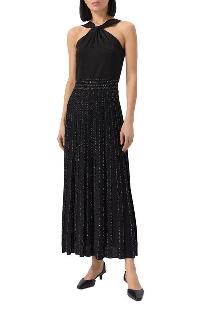 Платье из вискозы с отделкой пайетками D.EXTERIOR, арт. 60030, фото 3