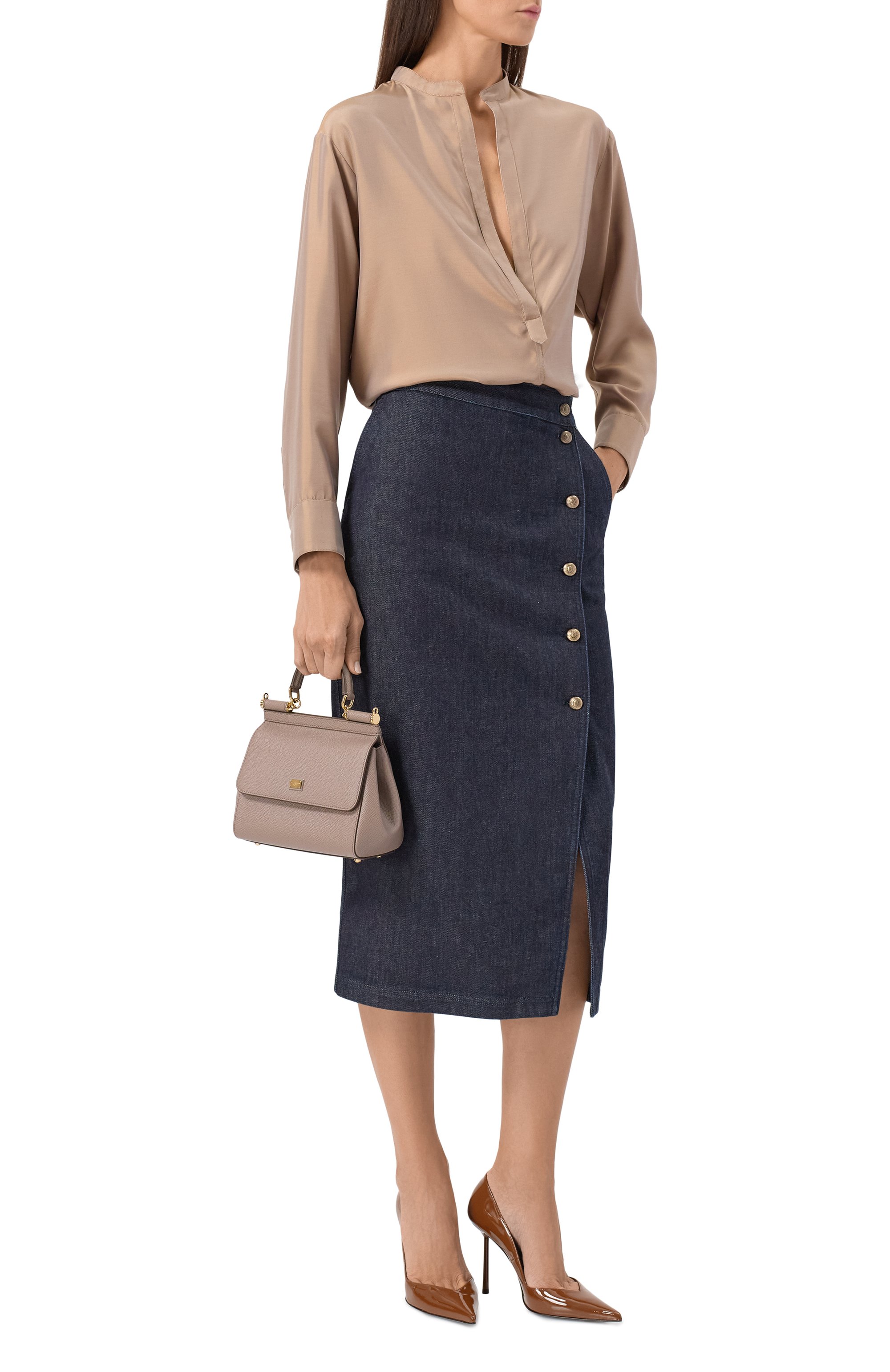 Сумка sicily medium DOLCE & GABBANA, арт. BB6003/B1001/80045, фото 7