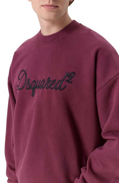 Хлопковый свитшот DSQUARED2,  арт. S74GU0928/D25029, фото 5