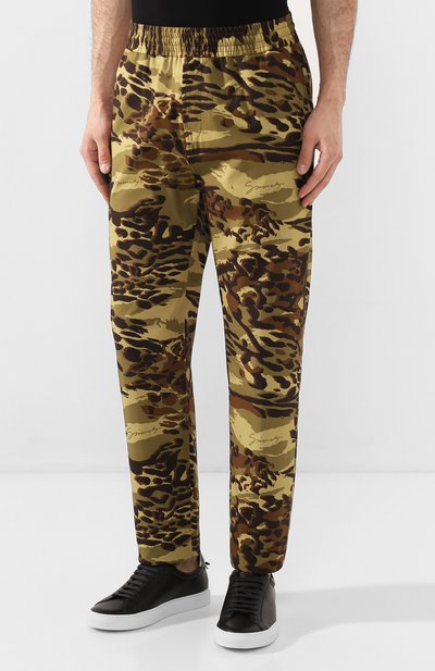 Хлопковые брюки GIVENCHY, арт. BM50K212P3, фото 3