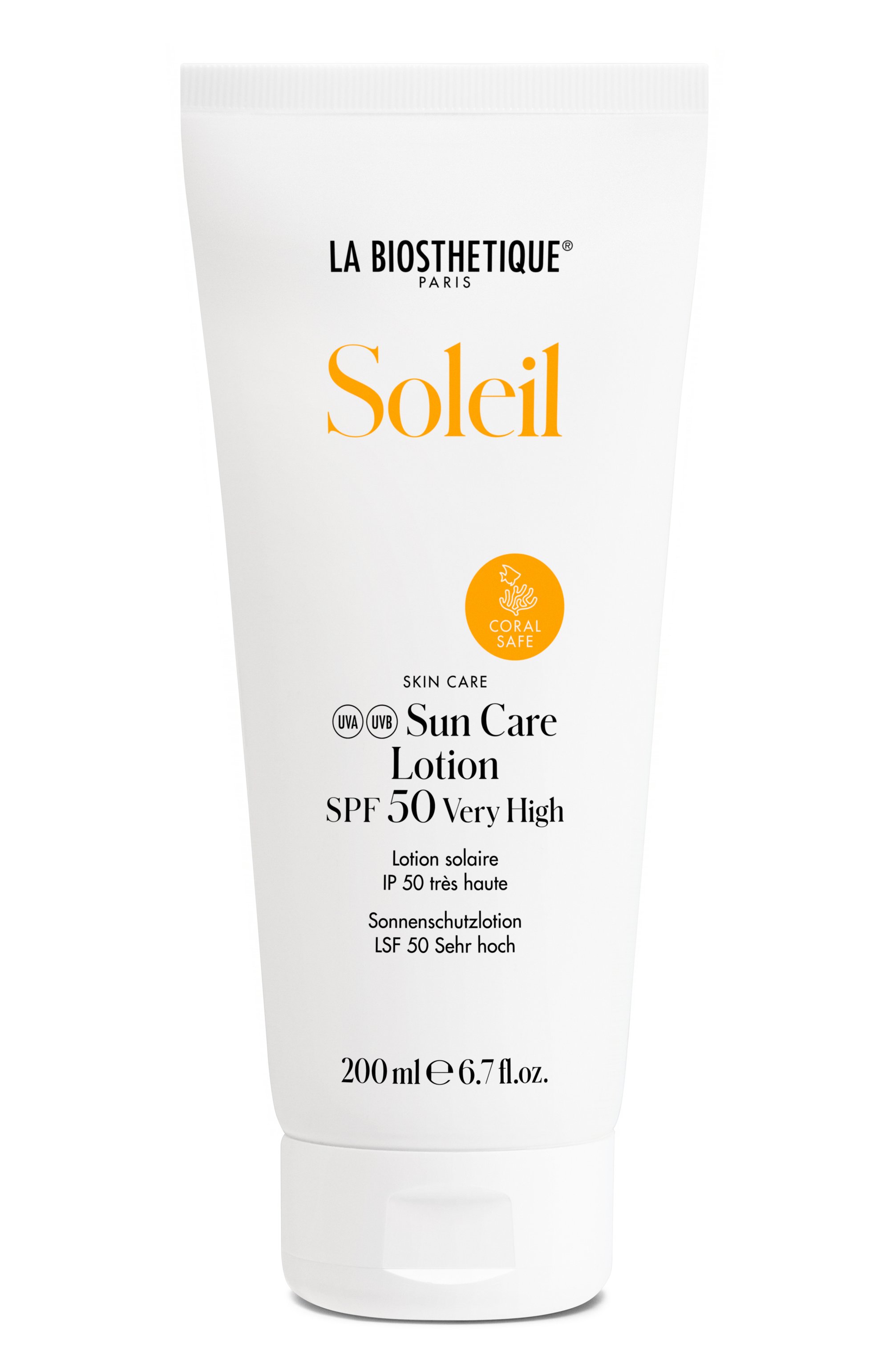 Солнцезащитный лосьон для тела spf 50 (200ml) LA BIOSTHETIQUE, арт. 2396, фото 1