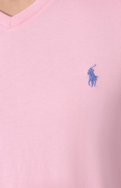 Хлопковая футболка  POLO RALPH LAUREN, арт. 710671453, фото 5