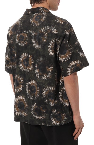 Хлопковая рубашка HUGO разноцветного цвета по цене 11800 руб., арт. 50490665, фото 4 Хлопковая рубашка HUGO, арт. 50490665, фото 4