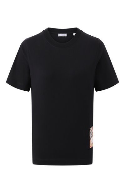 Женская хлопковая футболка BURBERRY, арт. 8104883