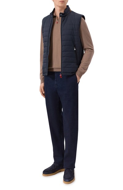 Поло из кашемира и шелка KITON, арт. UMKX05ZS1889, фото 2