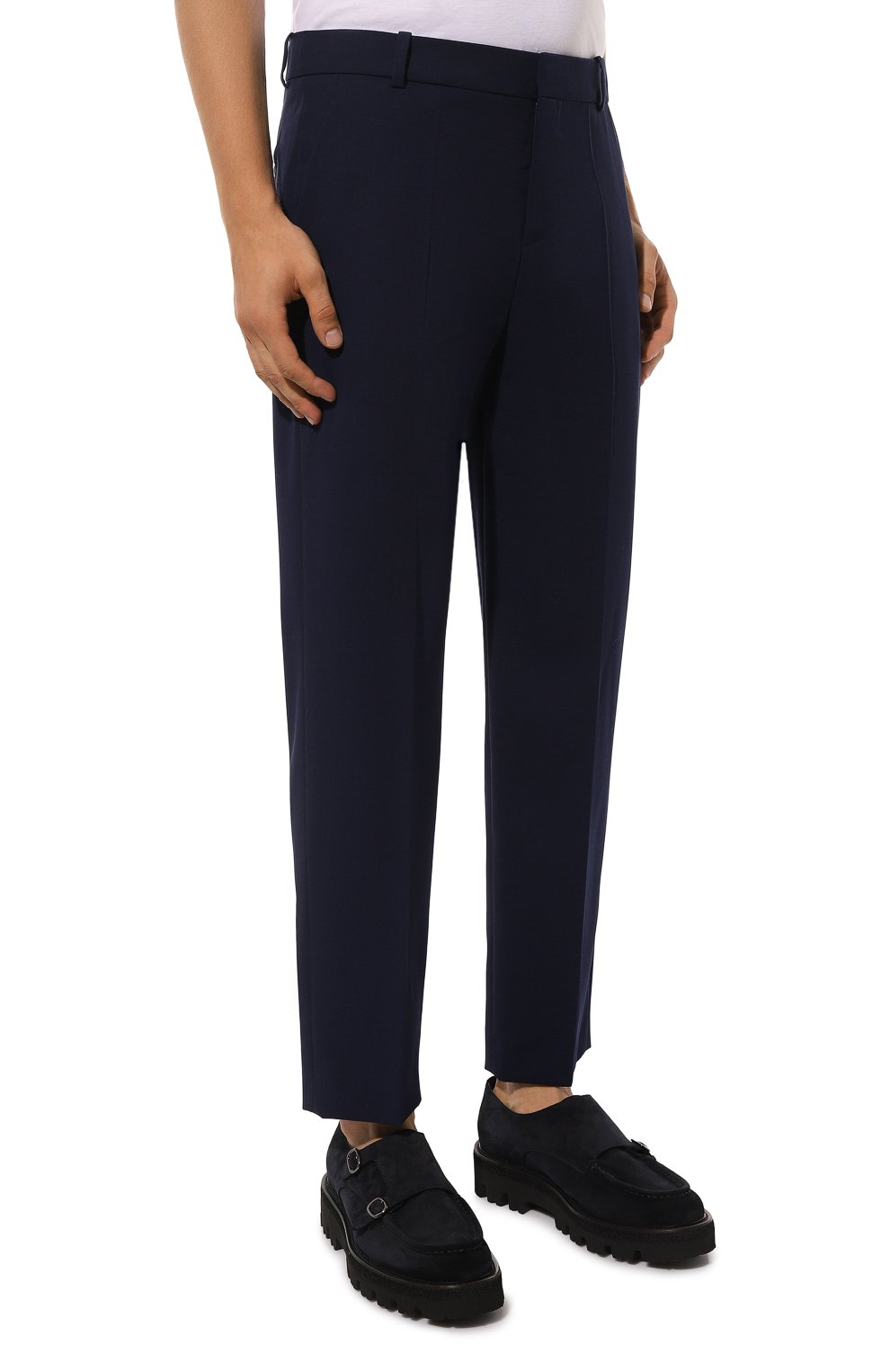 Шерстяные брюки BALMAIN, арт. DH1PM037/WC50, фото 3