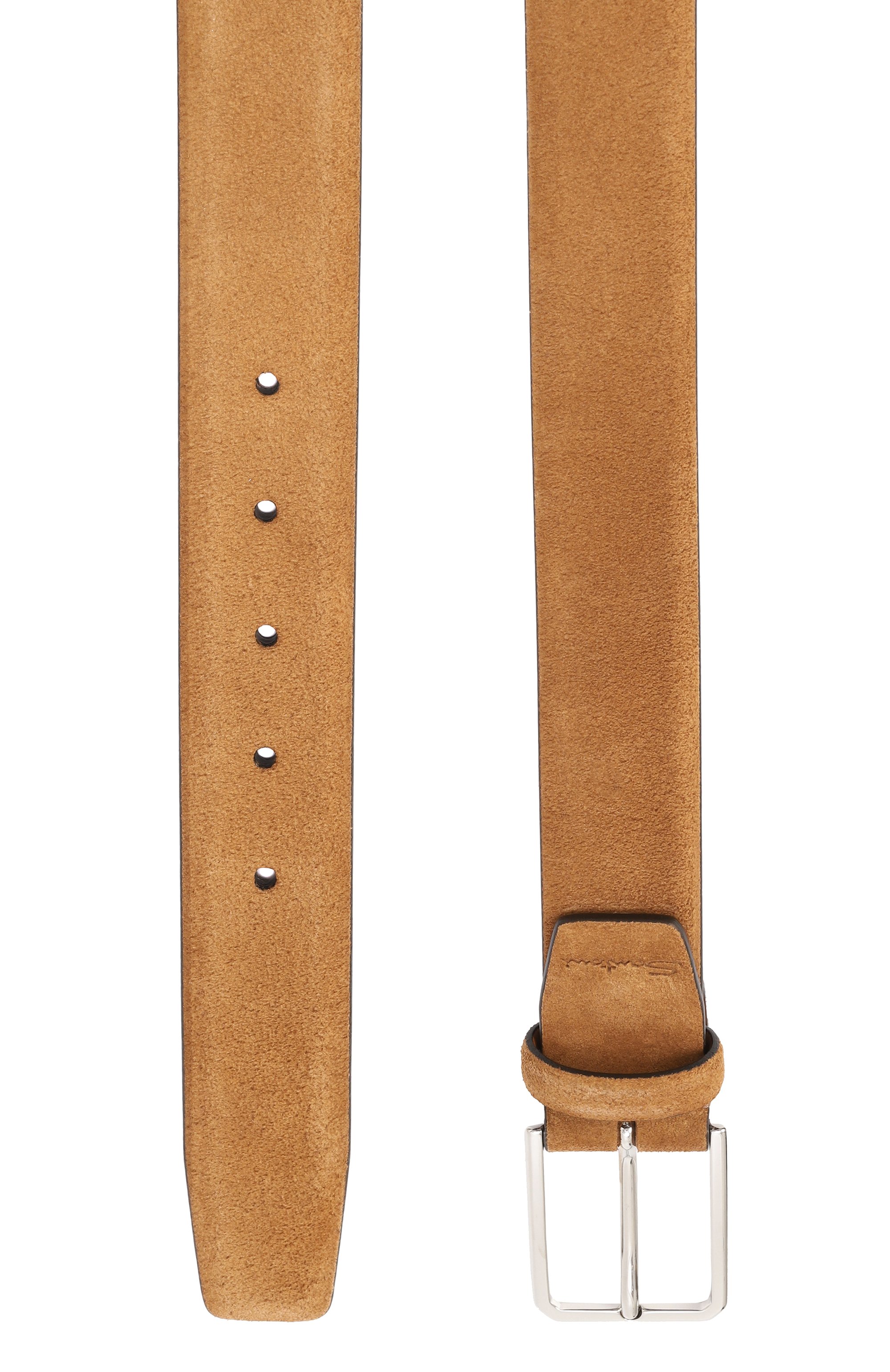 Замшевый ремень SANTONI, арт. CM35VS003B91EACD, фото 3