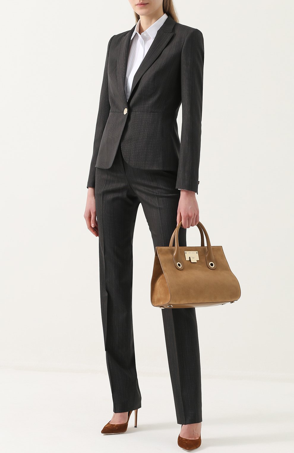 Замшевые туфли gianvito 105 GIANVITO ROSSI, арт. G28470.15RIC.CAM, фото 2