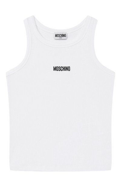Хлопковая майка MOSCHINO, арт. HAM06M/LBA39