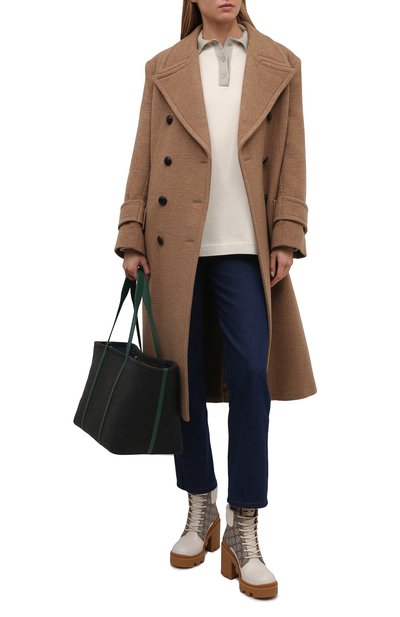 Кожаные ботильоны trip GUCCI, арт. 659691/UC810, фото 2