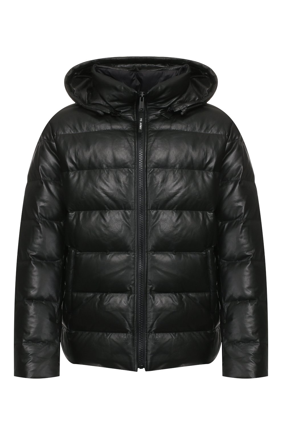 Кожаный пуховик YVES SALOMON, арт. 20WHV21070D0CU, фото 1